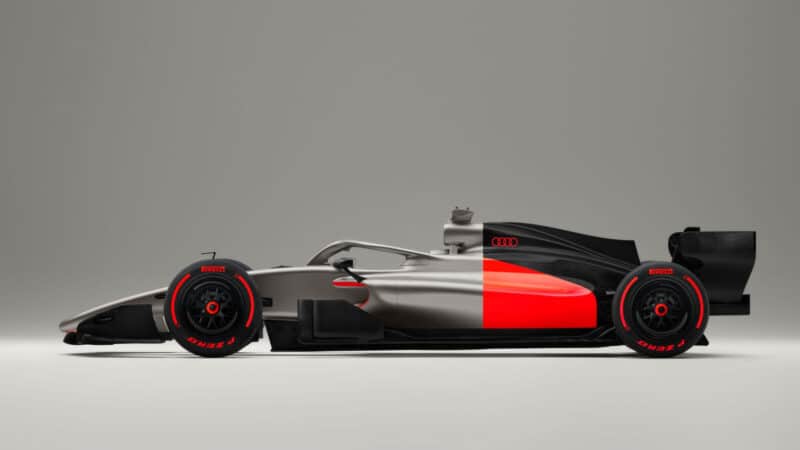 Audi's F1 car