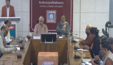 Central Sanskrit University launches Ayurveda Gurukulam Affiliation Portal (Photo/X@CentralSanskrit)