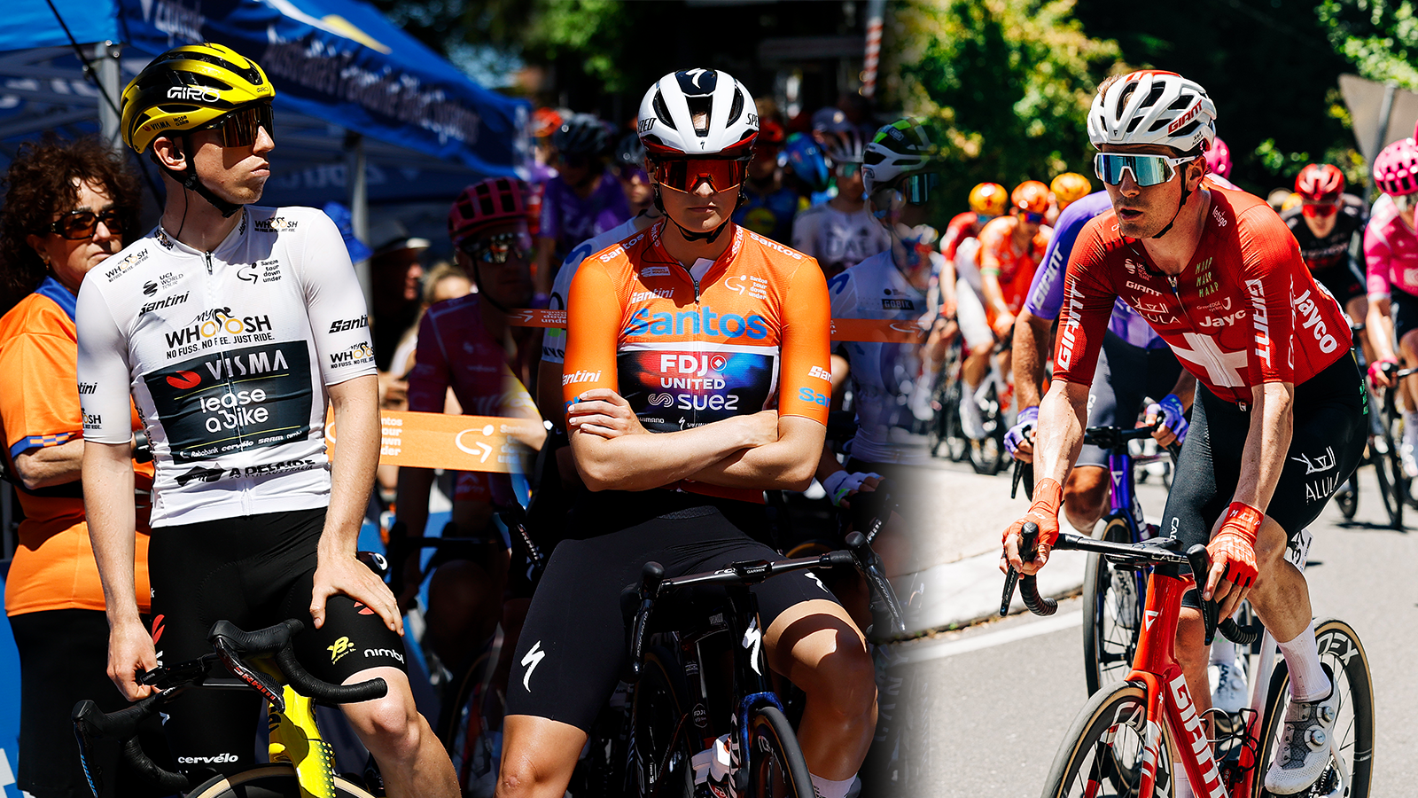 Matthew Brennan, Ally Wollaston and Mauro Schmid