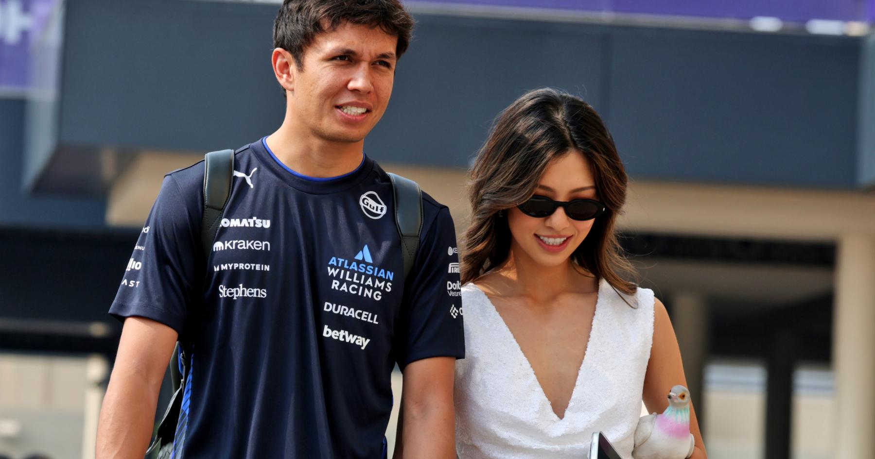 Alex Albon takes to social media to announce engagement