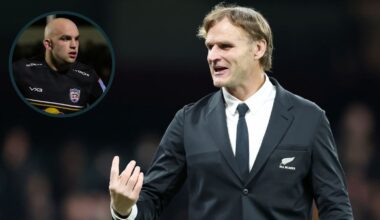 Scott Robertson 'copying' the Springboks is 'weighing' on the All Blacks