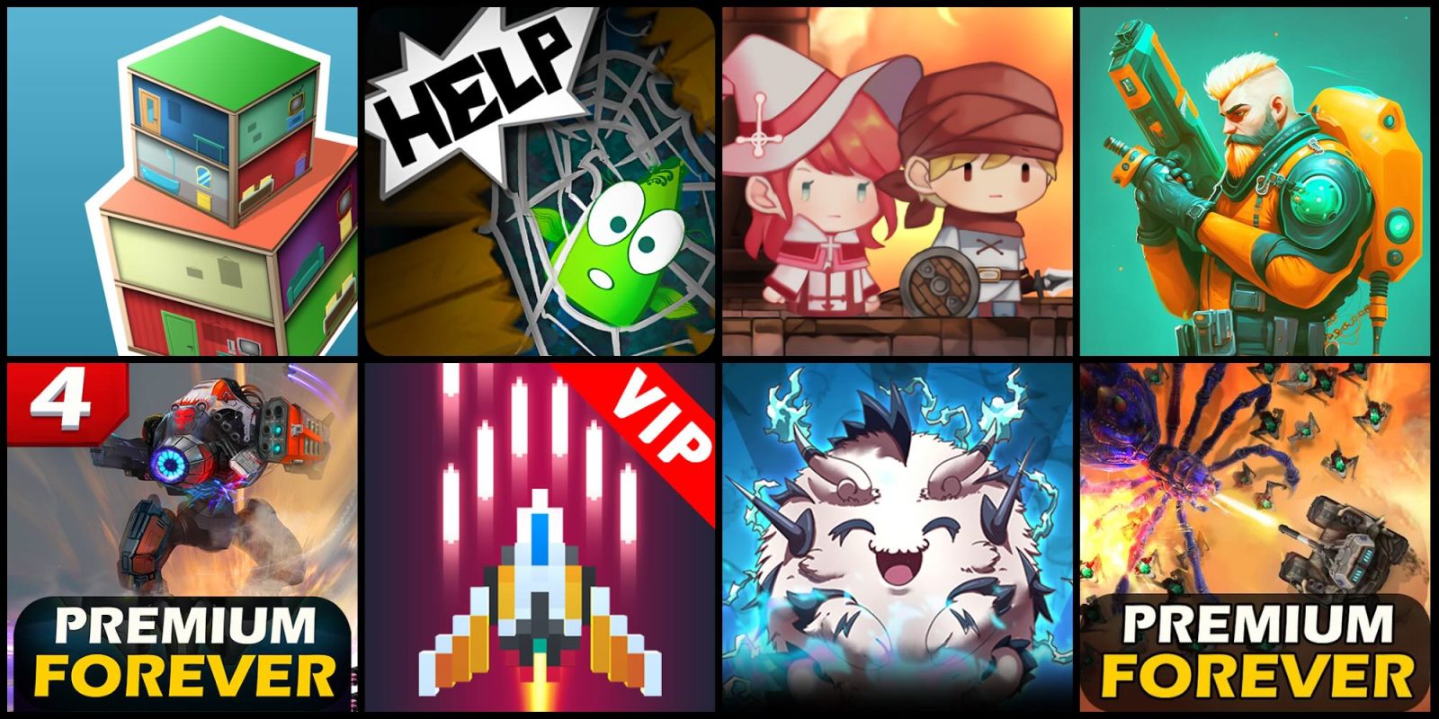 A collage of cartoon characters