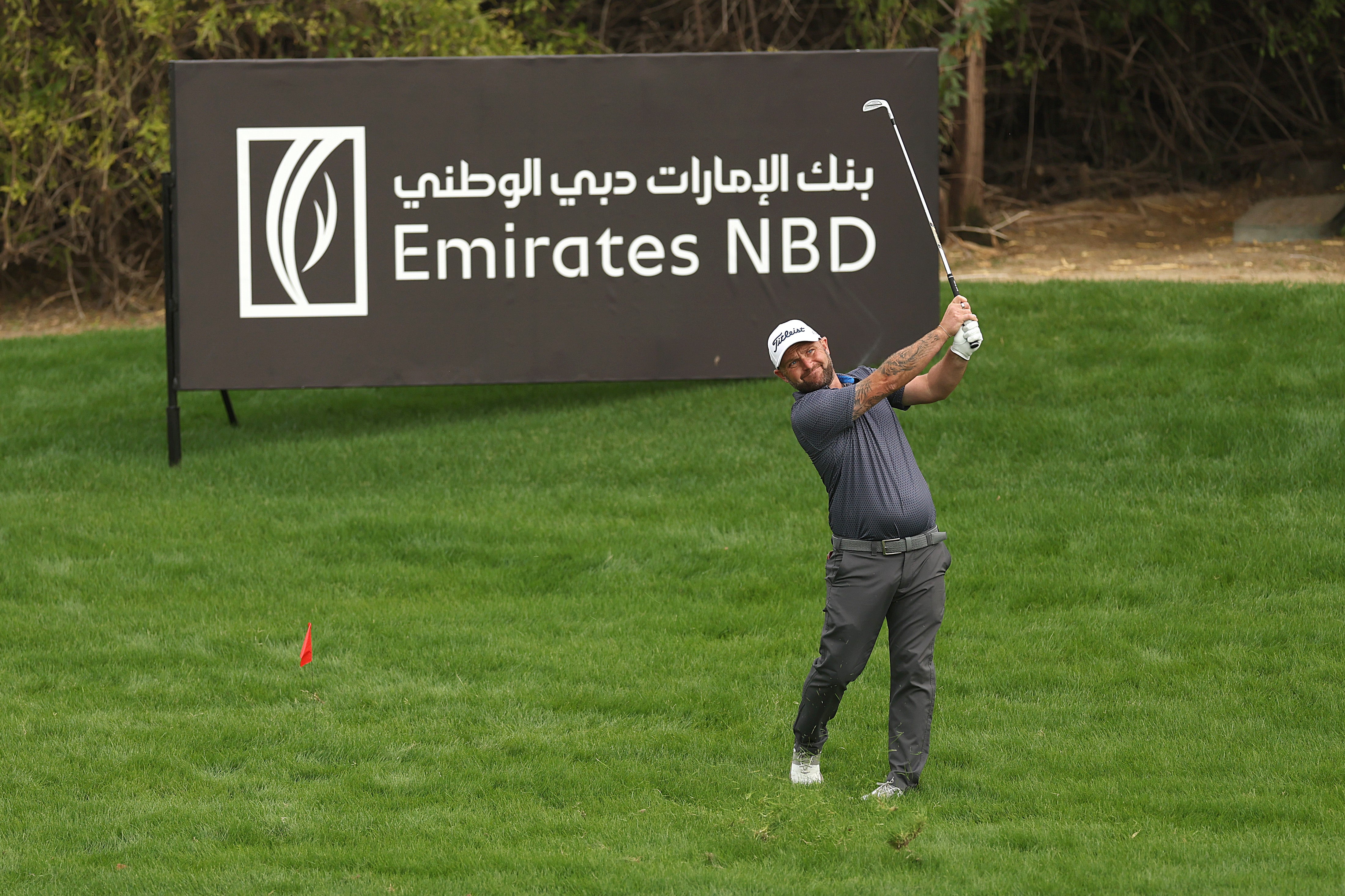 Andy Sullivan fought back to finish solo second