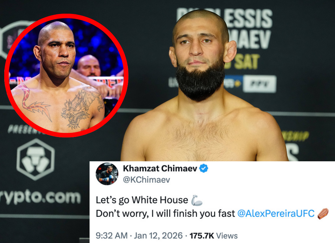 Khamzat Chimaev Calls Out Alex Pereira For White House Card - "I Will Finish You Fast"
