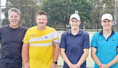 White wins first Drouin Tennis Club championship