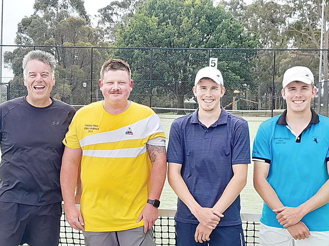 White wins first Drouin Tennis Club championship