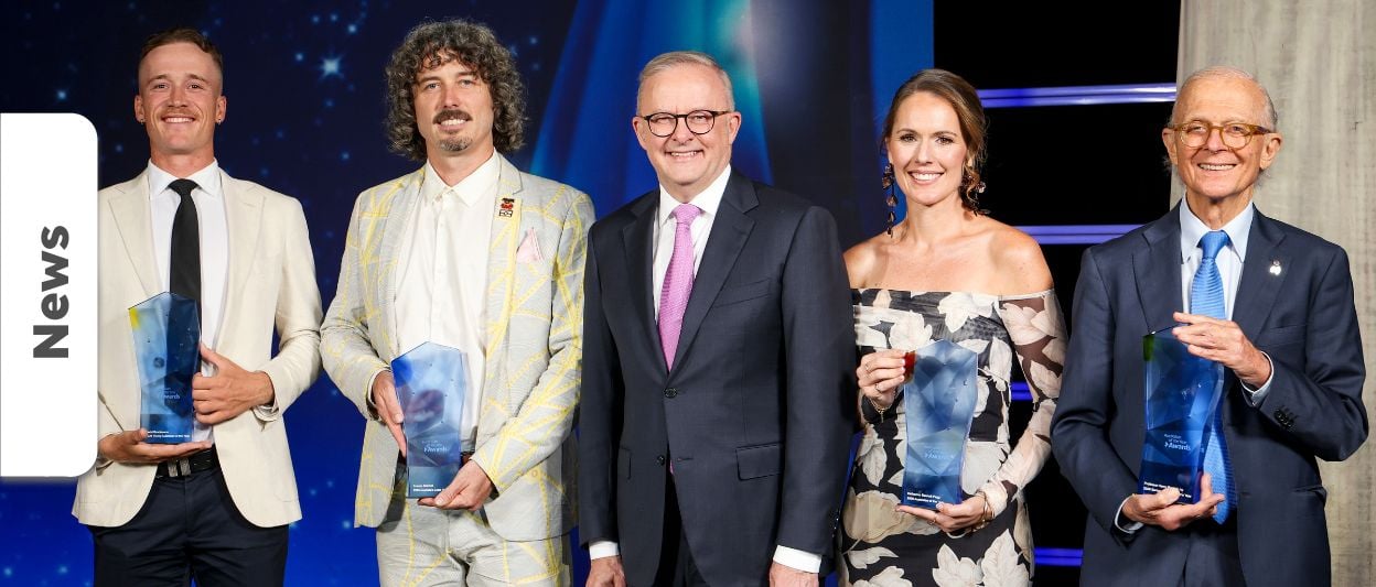 “Lifelong Dream”: Australian of the Year Awards