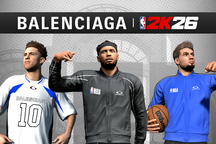 NBA 2K26 Levels Up With Exclusive Balenciaga Apparel