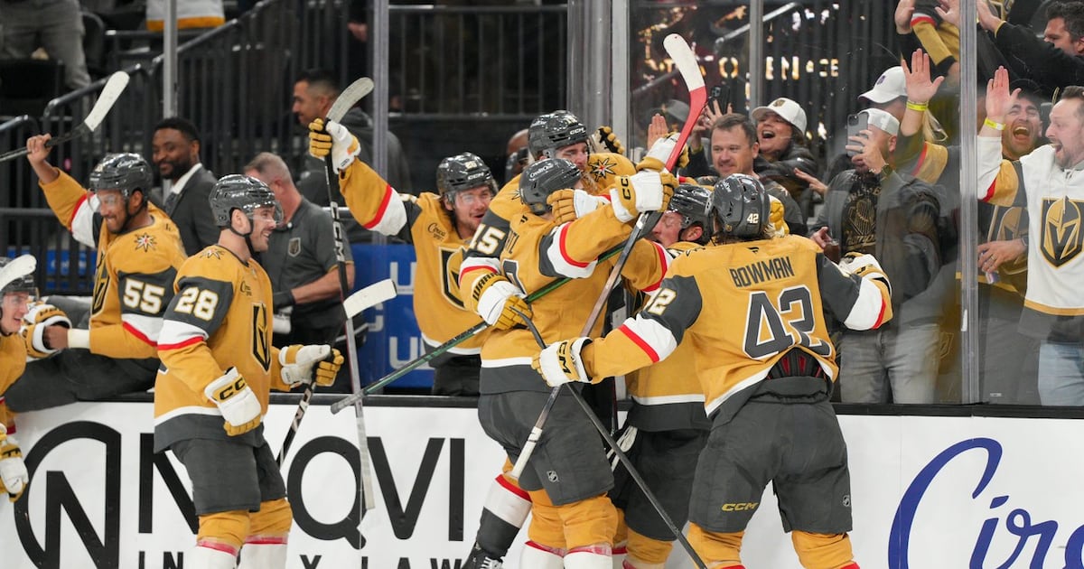 Jack Eichel scores in OT, Mitch Marner collects two assists against former team as Vegas Golden Knights rally past Toronto Maple Leafs