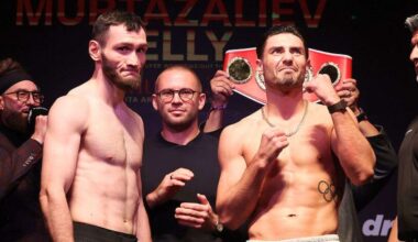 Bakhram Murtazaliev vs Josh Kelly live scorecard and full undercard results