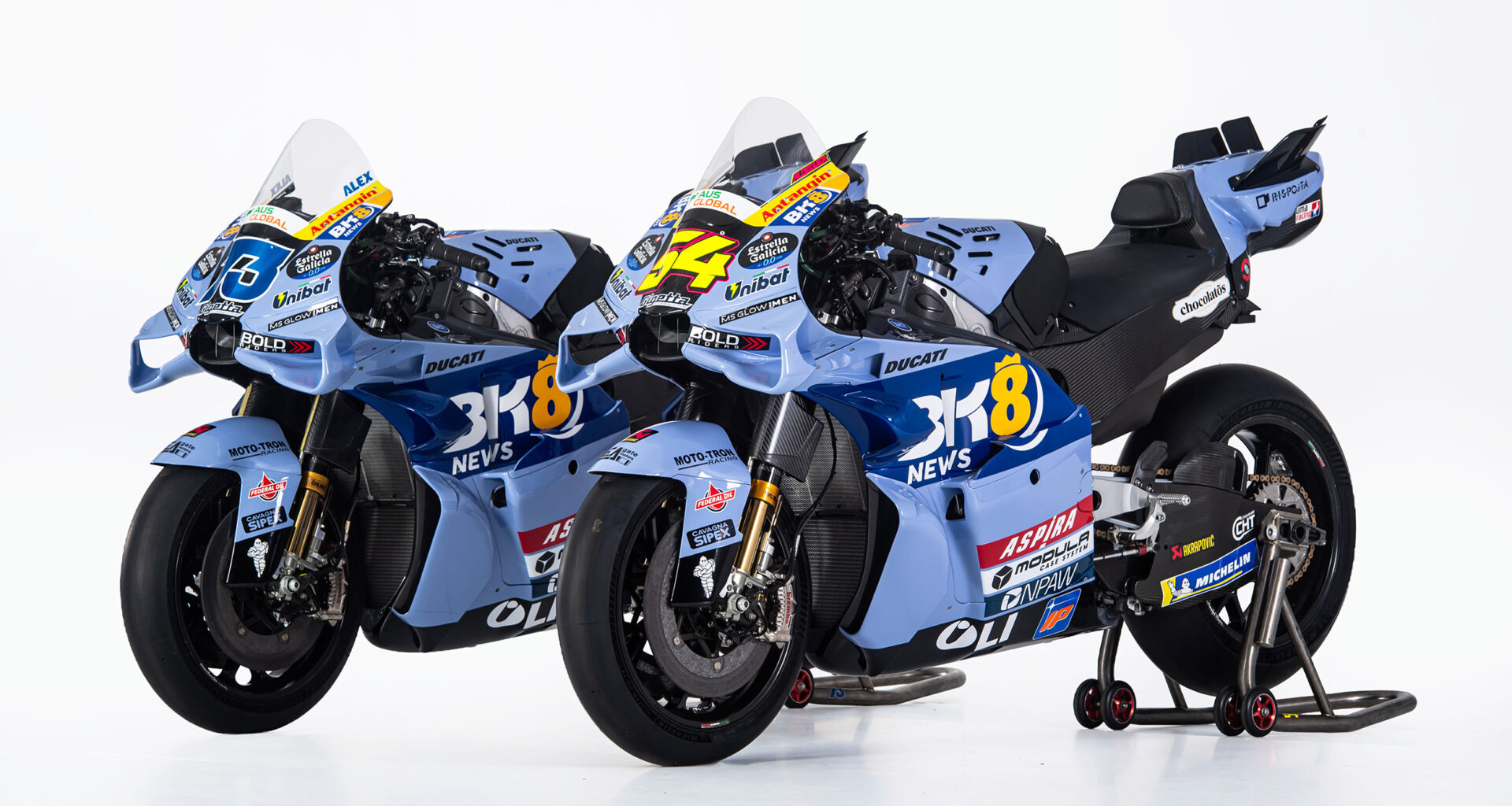 BK8 Gresini Racing MotoGP unveil 2026 colours