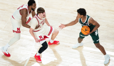 Nebraska men’s basketball ties highest AP poll ranking ever