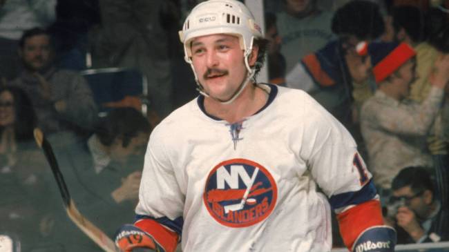 Islanders center Bryan Trottier