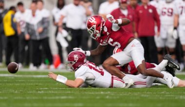 Alabama football: Kalen DeBoer on Ty Simpson's Indiana injury, Austin Mack