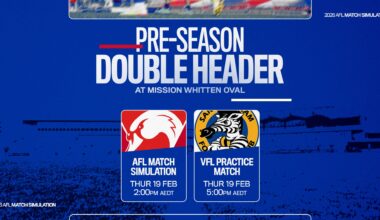 Dogs-Swans pre-season match simulation locked in