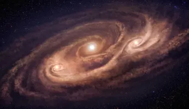 Artist's rendering of COSMOS-AzTEC-1 (Credit : National Astronomical Observatory of Japan)