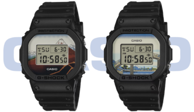 New Casio G-Shock Hokusai artwork-themed watches officially released, pre orders now live