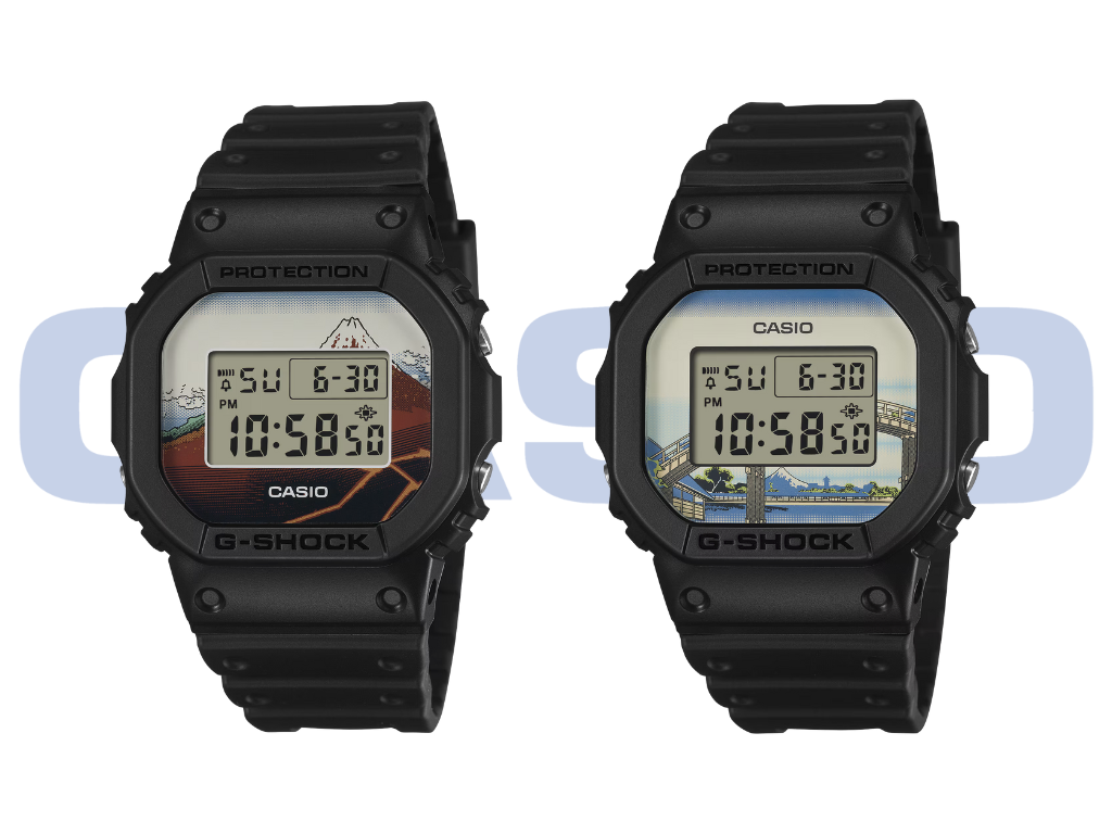 New Casio G-Shock Hokusai artwork-themed watches officially released, pre orders now live