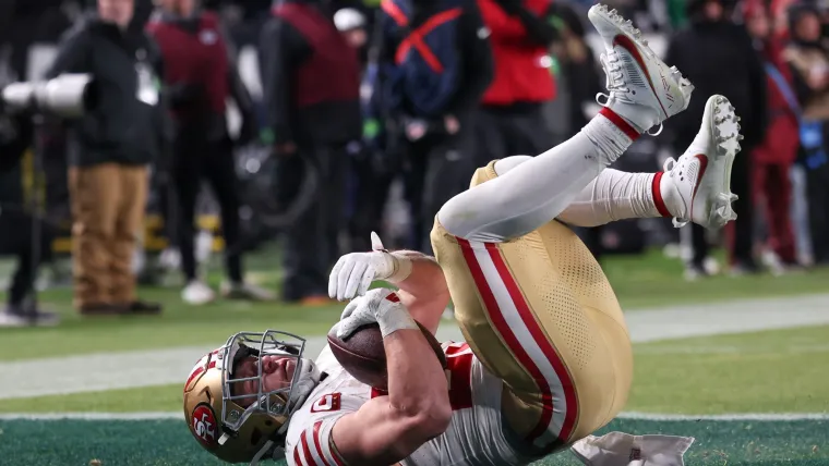 49ers vs. Eagles final score, result: San Francisco advance behind Christian McCaffrey's two touchdowns image