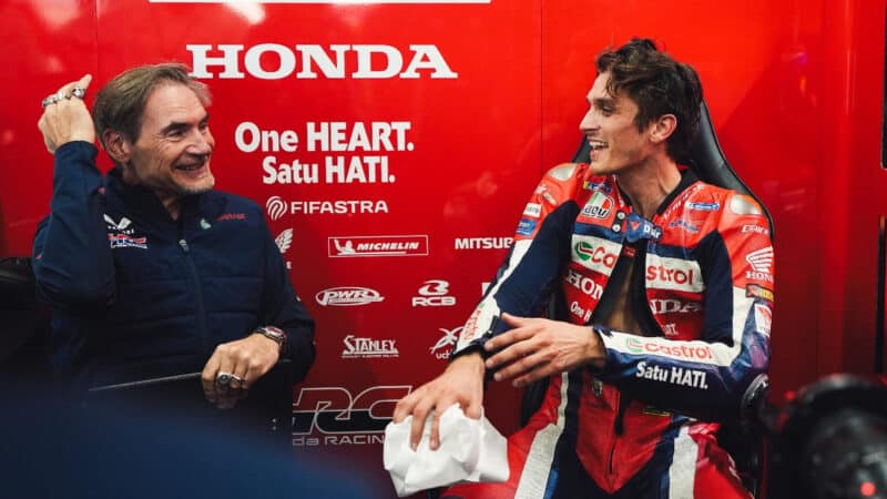 A genius in the garage – Marini talks with crew chief Christian Pupulin