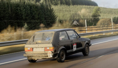 The Golf GTI taking part in one of the toughest classic car rallies in the world: LeJog