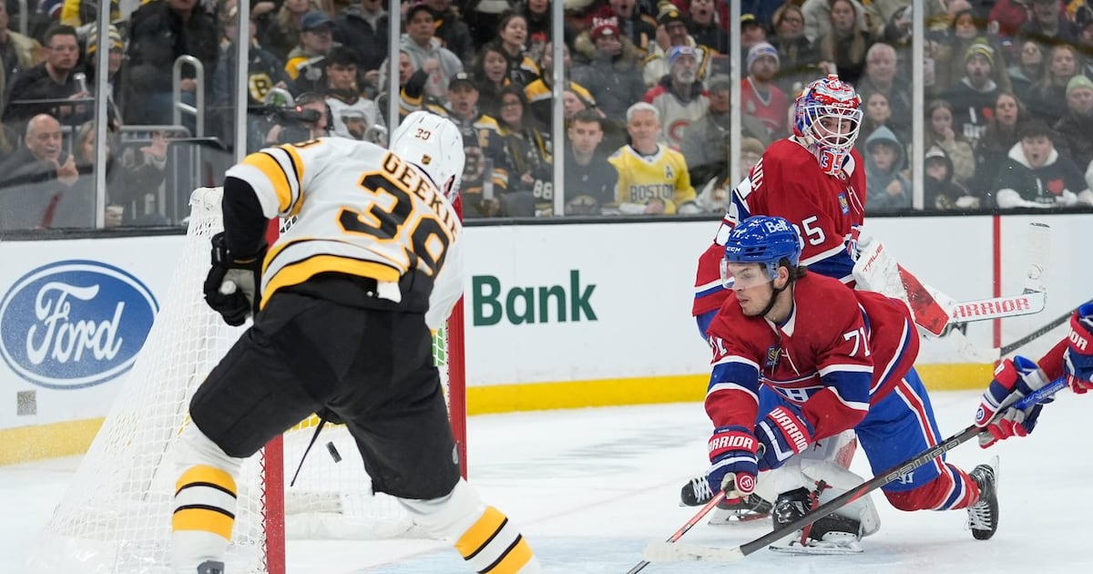 Morgan Geekie scores 100th career goal, Boston Bruins come back to beat Montreal Canadiens