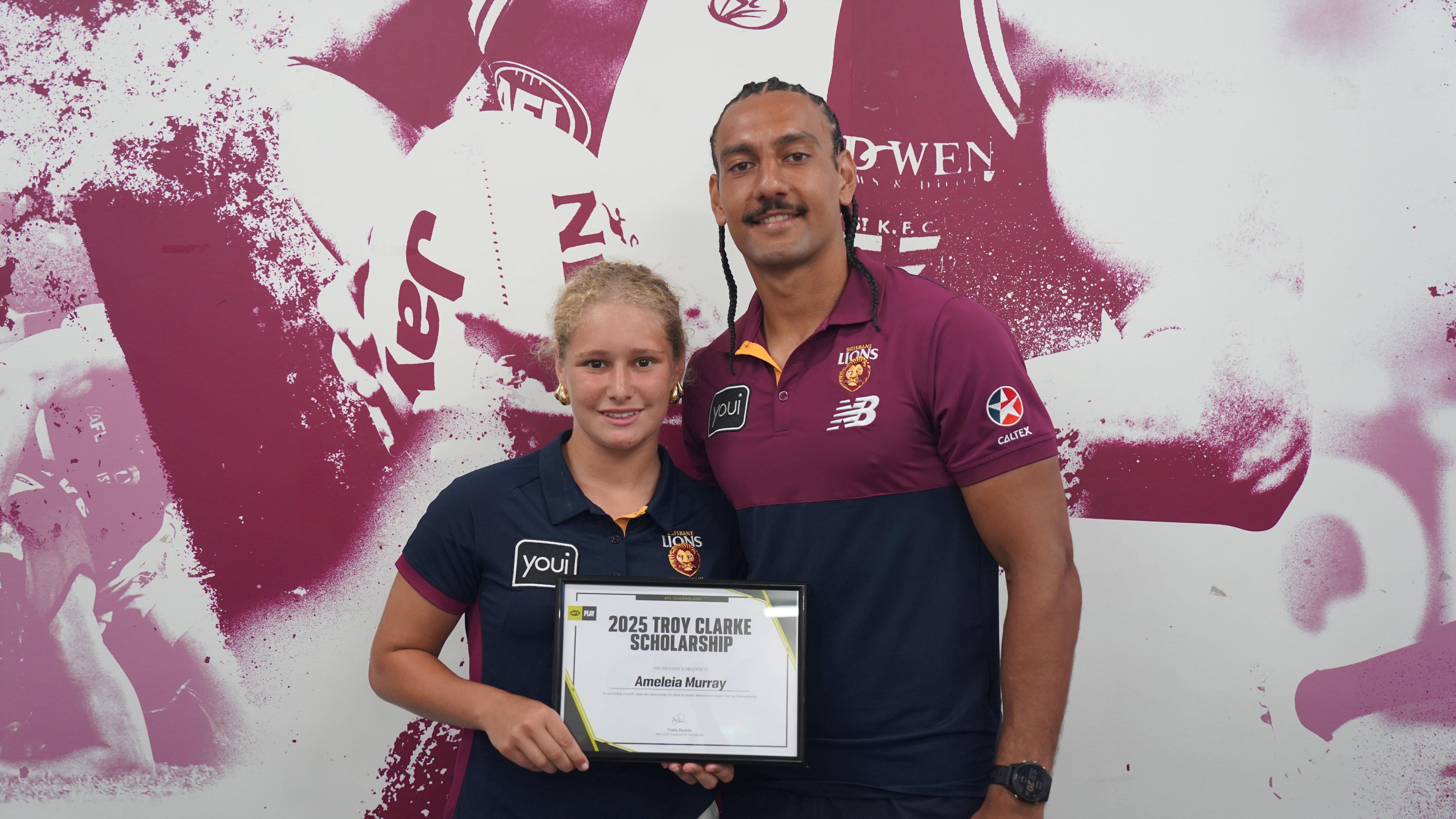 Ameleia Murray and Bruce Reville