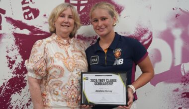 Ameleia Murray awarded the 2025 Troy Clarke Scholarship