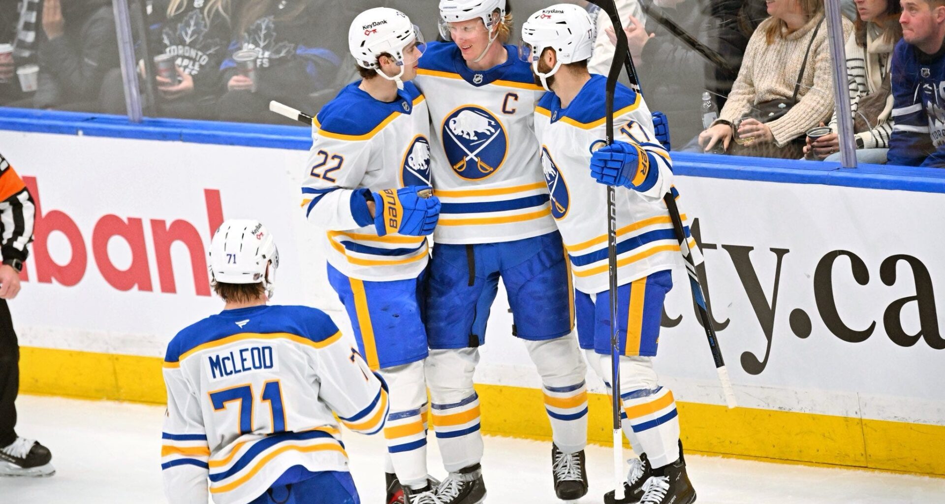 Dahlin steps up in huge way as Sabres rip Leafs