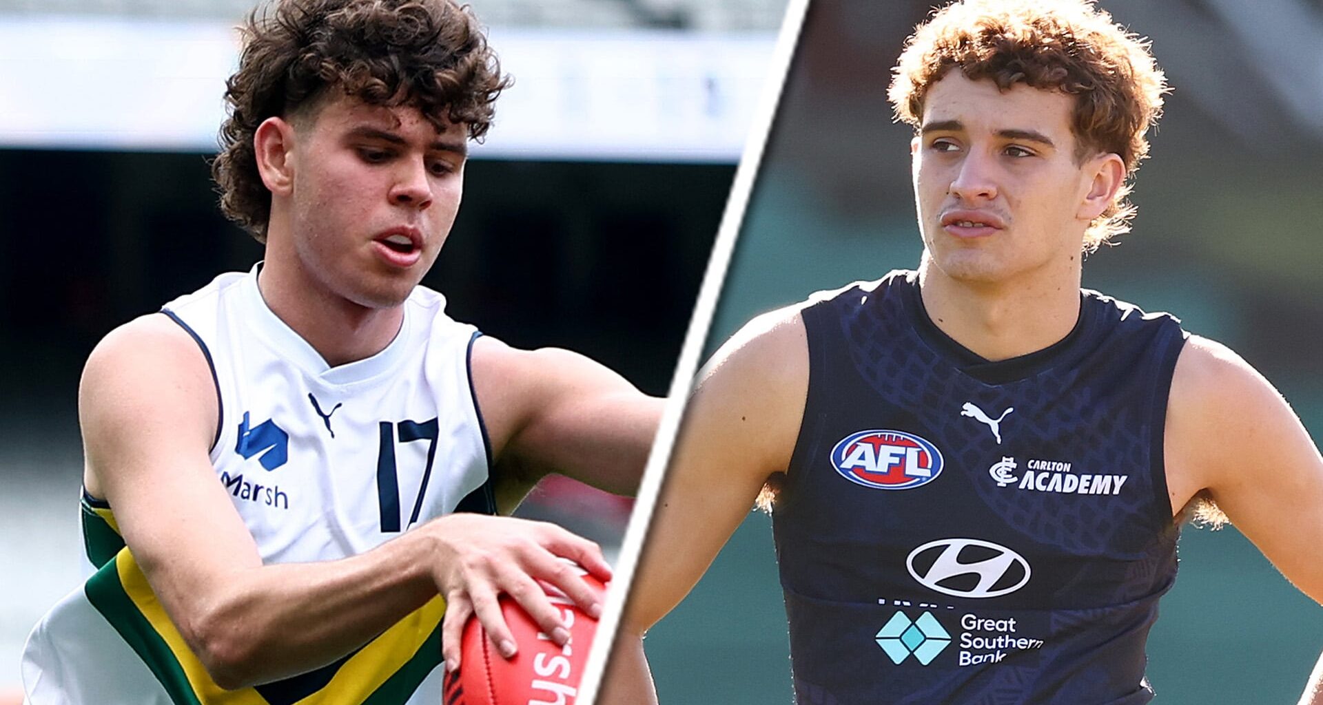 The 2026 draft prospects training at your club this pre-season