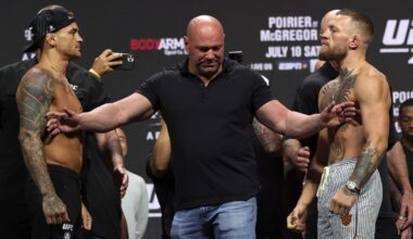 Dustin Poirier and Conor McGregor, UFC