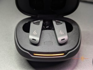 Edifier NeoBuds Pro 3 - Case Open with Orange LED