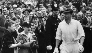 Sir Donald Bradman; baggy green auction; Australia versus India 1947/48