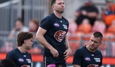Giants skipper battling injury concern, in race to be fit for AFL Origin