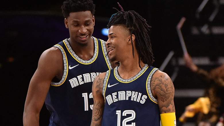 NBA trade rumors swirl around Ja Morant #12 and Jaren Jackson Jr.