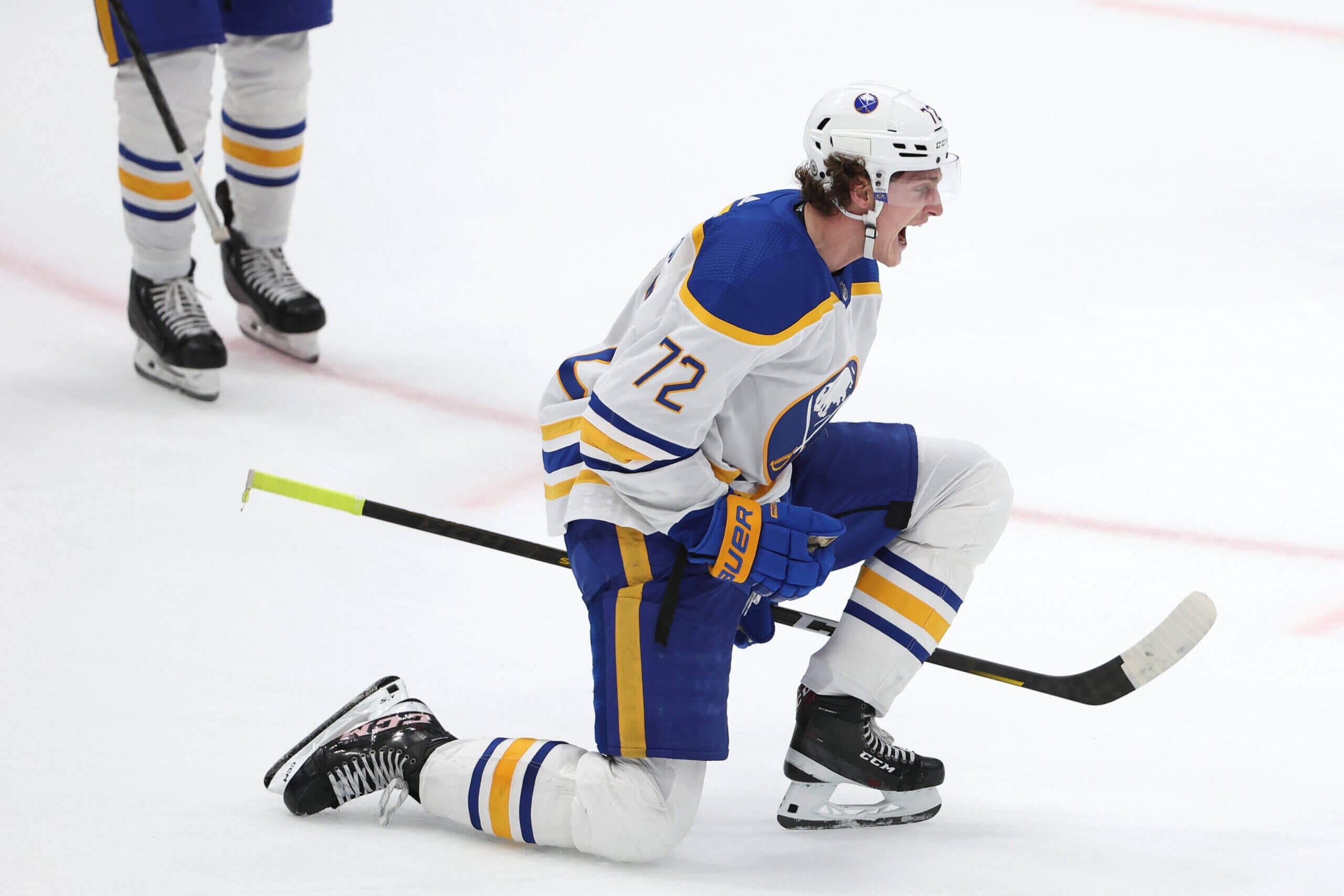 Tage Thompson, Buffalo Sabres (Image: NHL) itv