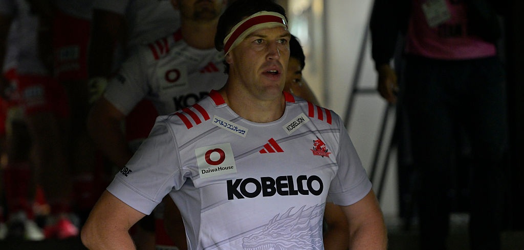Brodie Retallick is creating havoc in Japan Rugby League One