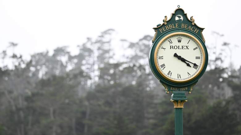 Pebble Beach clock