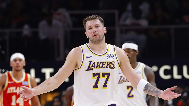 Luka Doncic, Los Angeles Lakers, Luka Doncic called out by Lakers legends for hunting for fouls, James Worthy, Robert Horry, Luka Doncic Dennis Schroder fight, Dennis Schroder three-game suspension, Lakers news