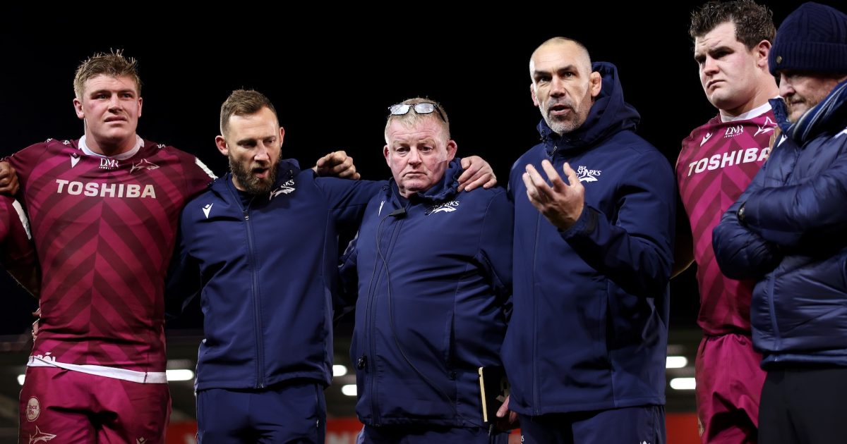 Sanderson takes bait and claps back in war of words with Sharks owner