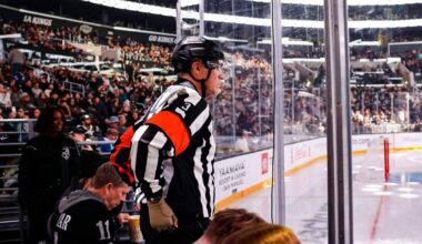 Will Ferrell, NHL referee? Actor dresses up in full gear at Kings game and makes calls in stands