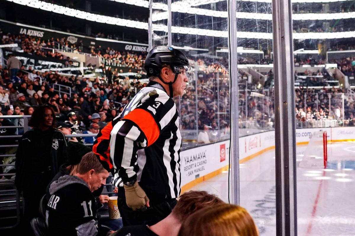 Will Ferrell, NHL referee? Actor dresses up in full gear at Kings game and makes calls in stands