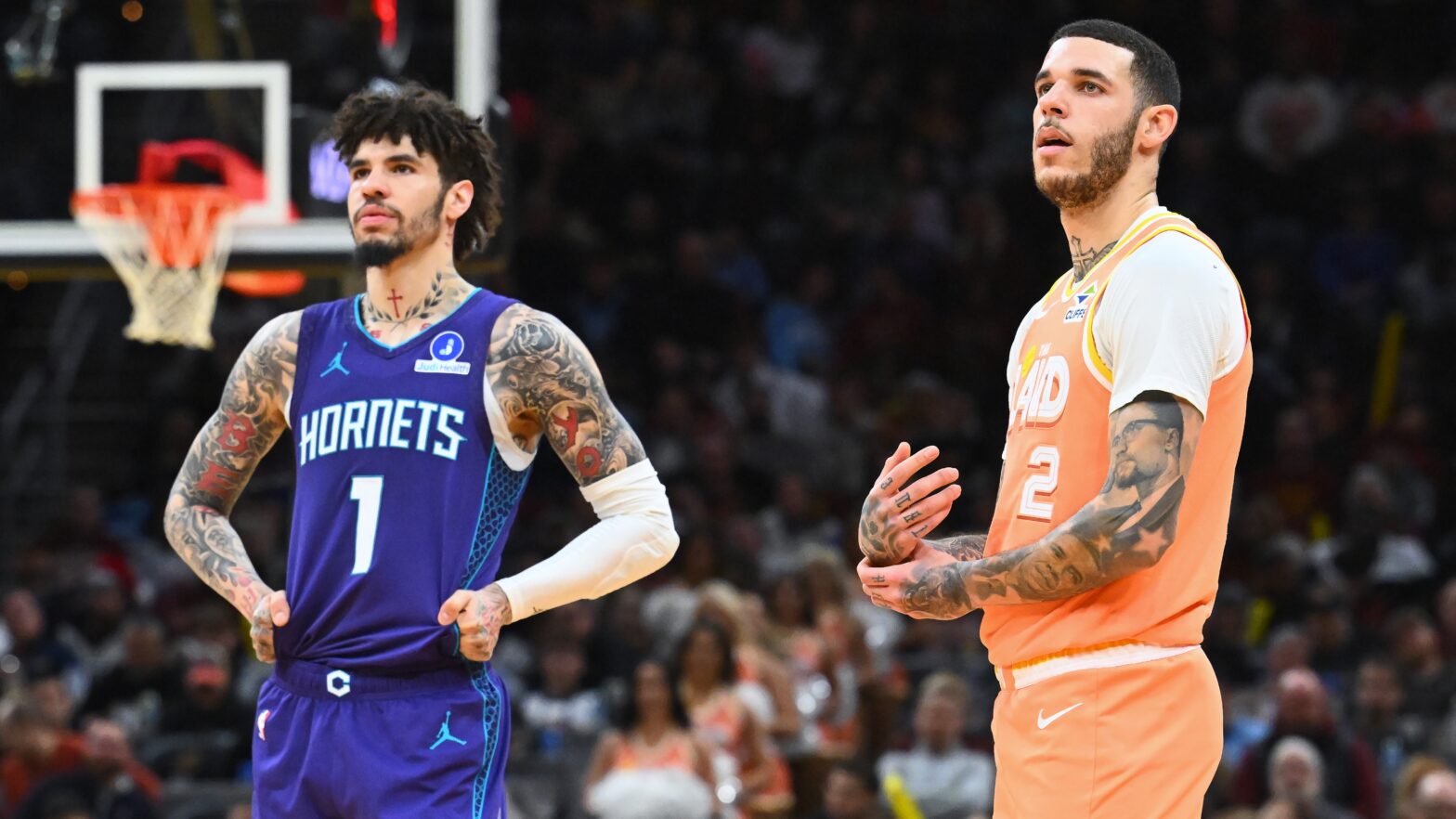 LaMelo and Lonzo Ball