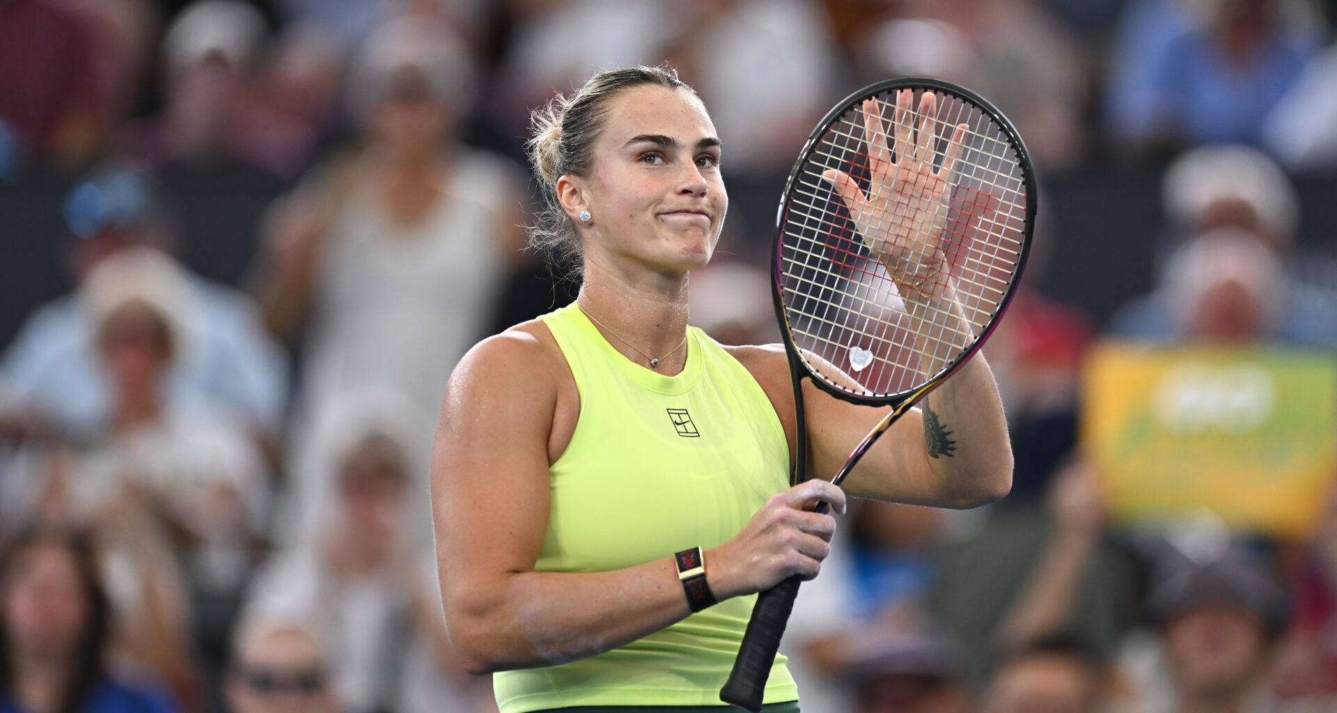Sabalenka opens 2026 with 48-minute win over Bucsa in Brisbane