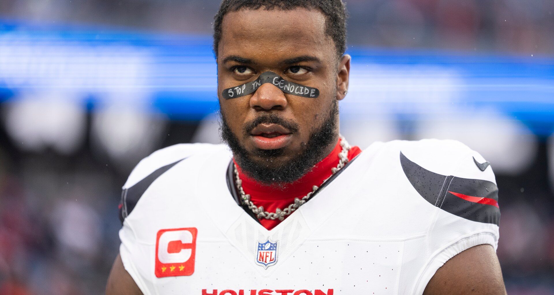 Azeez Al-Shaair’s anti-genocide note: Muslims tackle NFL fine with charity | American Football News