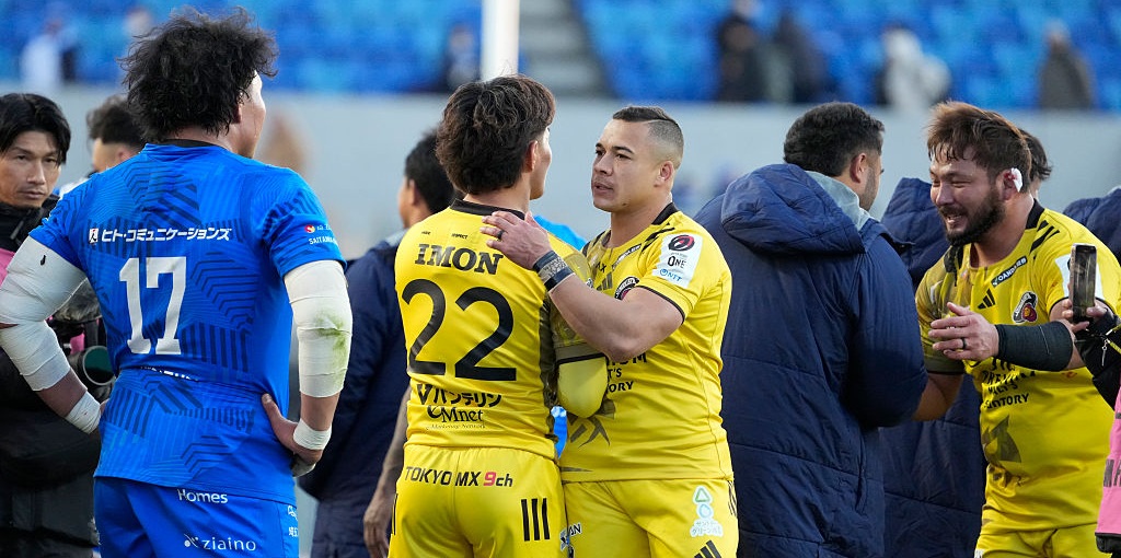 Cheslin Kolbe's interesting afternoon in Japan Rugby League One