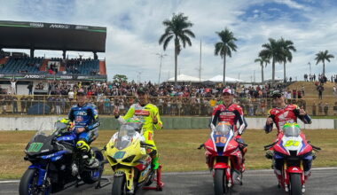 Diogo Moreira, Franco Morbidelli, Luca Marini, Eric Granado, Brazil event 2025