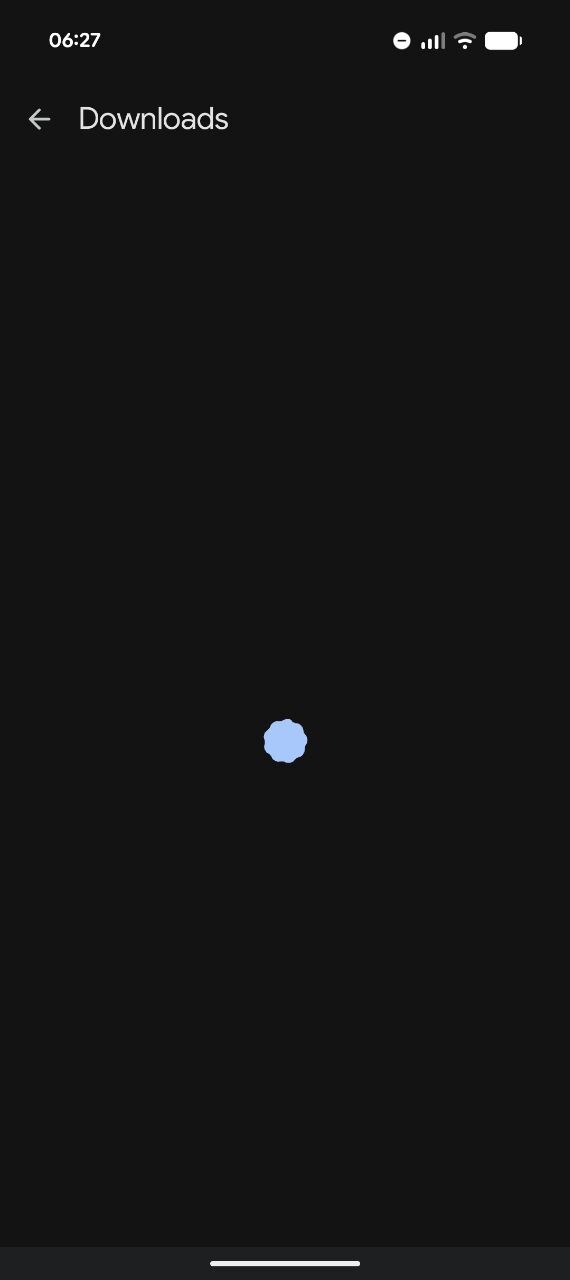 Google Play Store Expressive Loading Animation