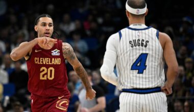 Surging Cavs continue vaulting up the standings with 119-105 win over Magic