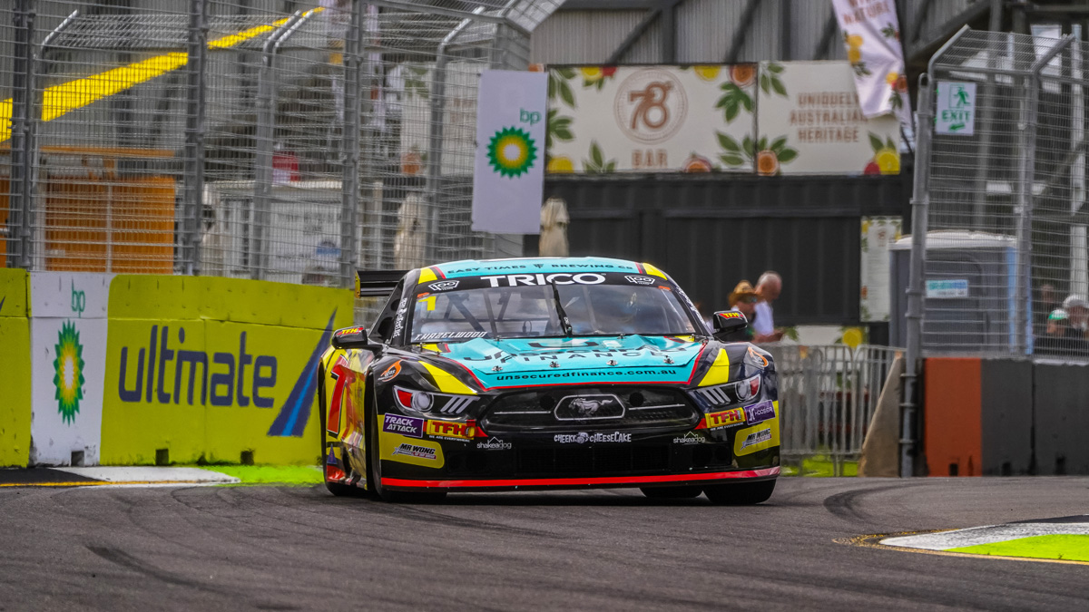 Todd Hazelwood Trans Am Mustang to act as Toowoomba Speedway pace car